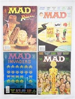 (4)1982 MAD MAGAZINES