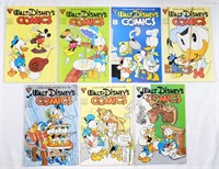 (7) GLADSTONE WALT DISNEY COMICS LOT