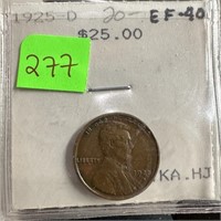1925-D WHEAT PENNY CENT