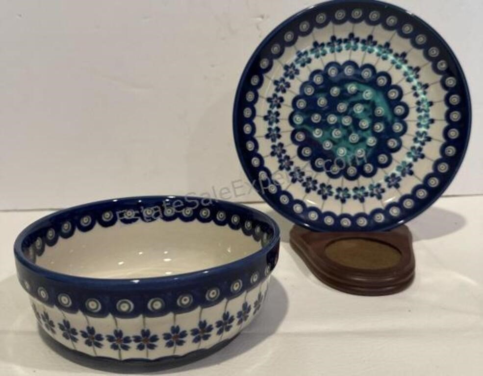 POLISH POTTERY HANDMADE Boleslawiec Ceramika