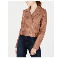 $89.5 Size Medium Collection B Faux Leather Jacket