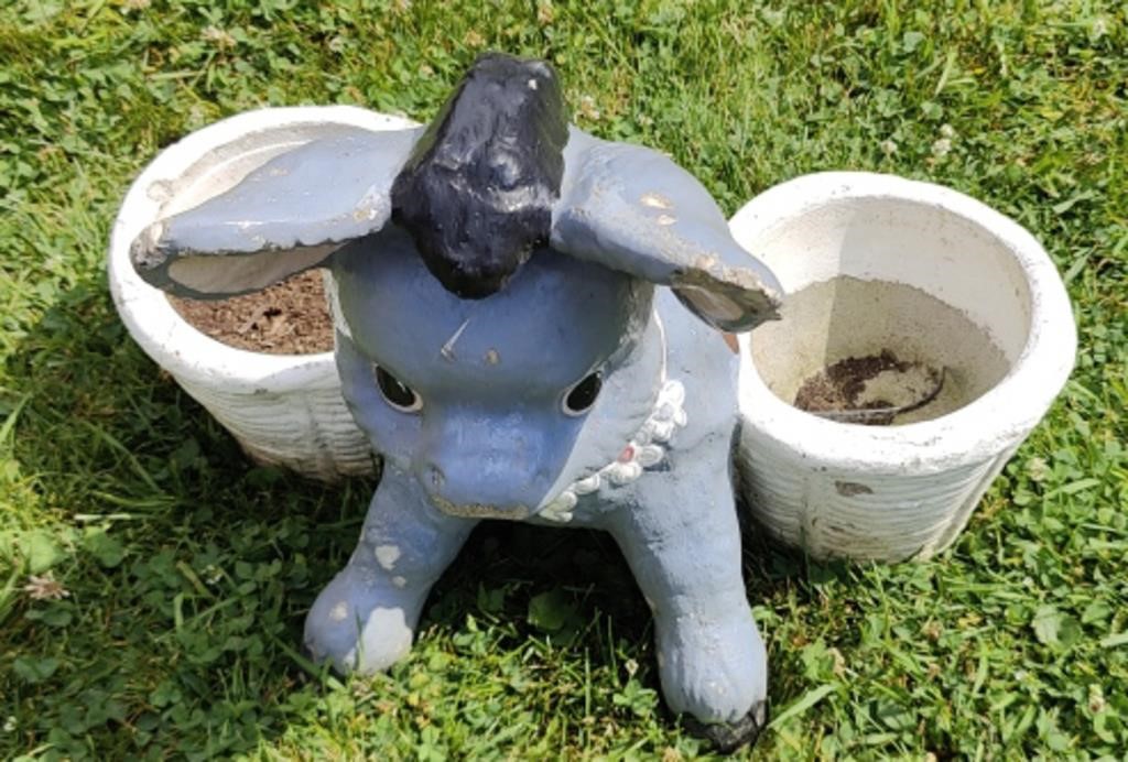 Donkey Yard Gnome Planter