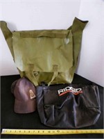 1 large bag, Ridgid tool bag, HOG oil hat