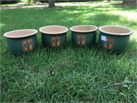 Awesome Set of Southwestern Outdoor Planters