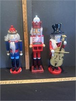 Three nutcrackers