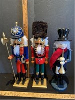 Three nutcrackers