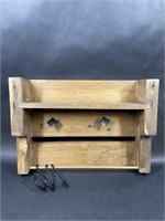 Handcrafted Wood Shelf