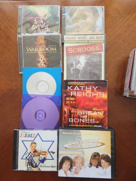 CDs, Cassette Tapes- ISRAEL, Scrooge, War Room,
