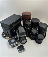 Kiev 88 TTL Medium Format Camera and Accessories