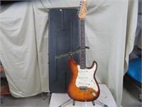 Squire Strat by Fender, Elec. Guitar w/ Case