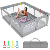 Extra Large Baby Playpen with Storage Bag