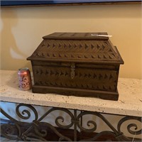 Wooden Carved Box