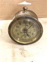 Antique German wind up alarm clock