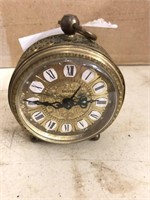 Salvest Ornate antique wind up alarm clock made