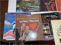 LARGE GROUP OF LPS INCLUDING LES PAUL, DELLA REECE