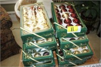 8 Boxes Red & Gold Christmas Ornaments