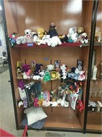 Lot Of Beanie Babies And Pillows As Shown