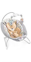 FISHER PRICE FAWN MEADOWS DELUXE CRADDLE N SWING