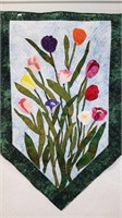 QUILTED WALL HANGING BY CLAIR MCCALDEN