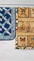 QUILTED WALL HANGING + TABLE TOPPER