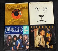 4 White Lion & Icehouse 7" Singles Glam Rock New W