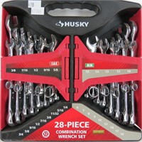 New- "HUSKY" 28-PC Combination Wrench Set