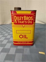 Riley brothers oil can