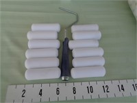 Mini Paint Rollers & Handle