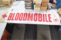 Bloodmobile Sign