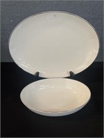 Noritake Ivory China Montblanc Bowl & Platter