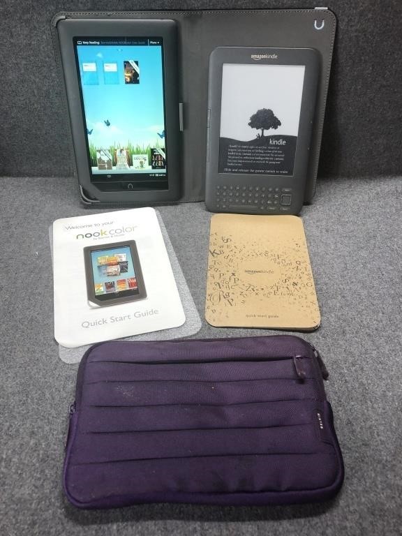 Nook & Amazon Kindle