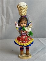Vintage Portugal Made Souvenir Doll