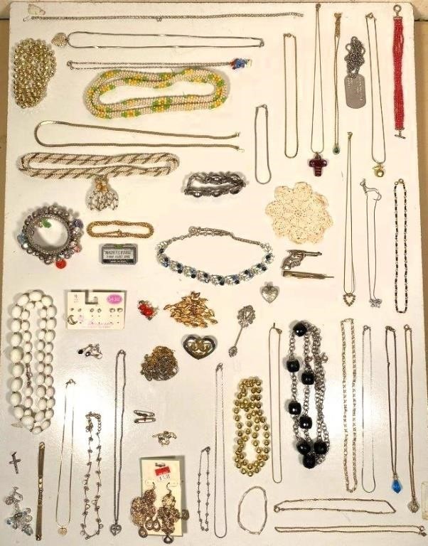 vintage jewelry - some sterling/ costume