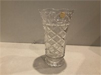 "Crystal Clear" Cut Glass Vase
