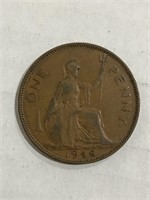 1948 GREAT BRITAIN ONE PENNY