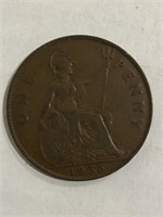 1935 GREAT BRITAIN ONE PENNY