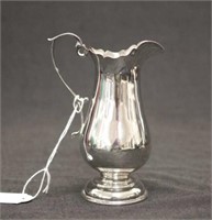 Edward VII sterling silver cream jug