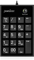 Perixx PERIPAD-202UB, Numeric Keypad for Laptop -