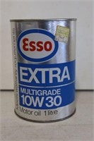 ESSO EXTRA MOTOR OIL LITRE CAN - FULL