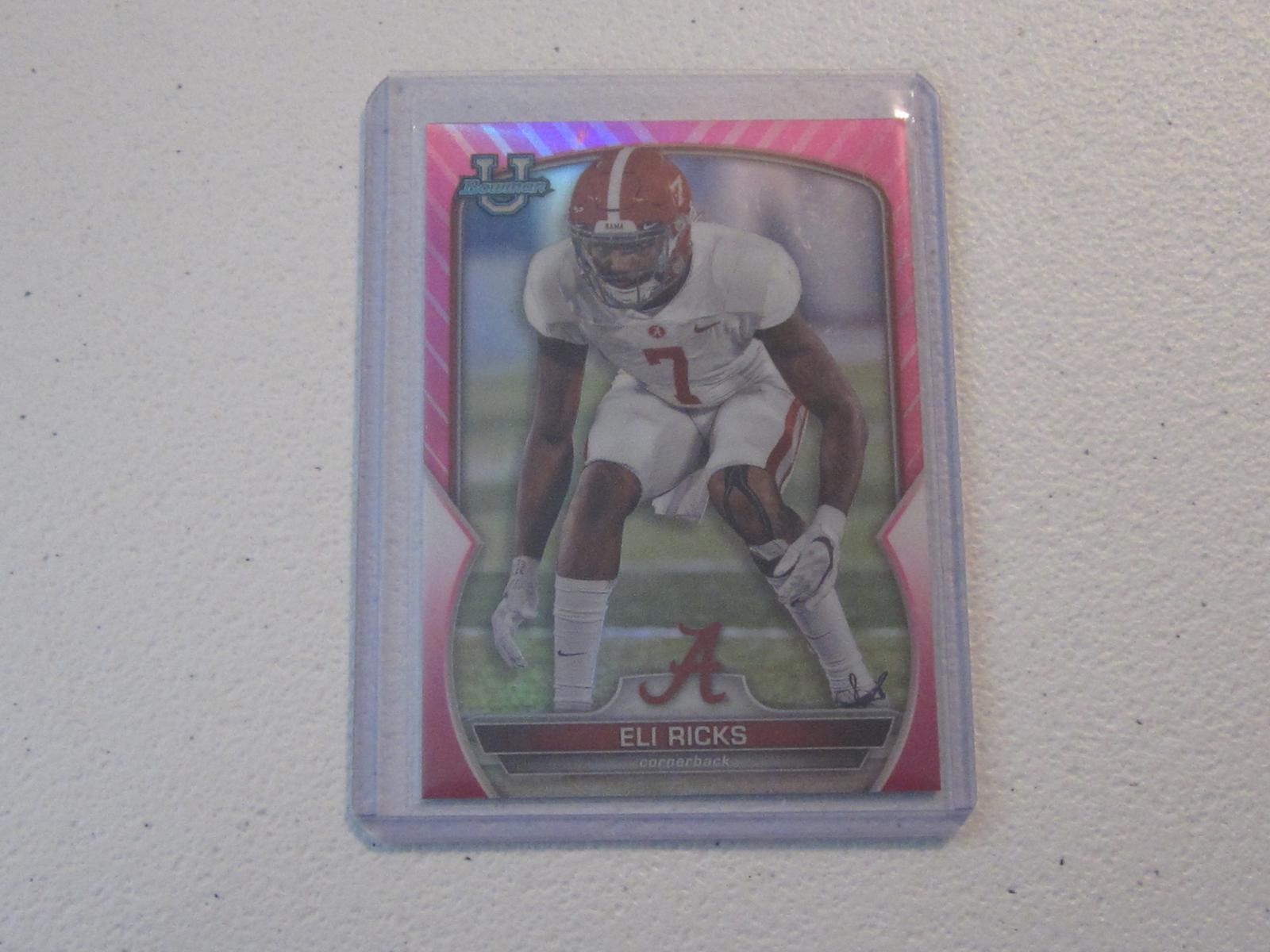 2022 BOWMAN U CHROME ELI RICKS PINK