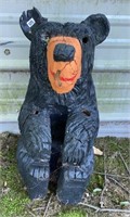 Weather Chainsaw Carved Black bear