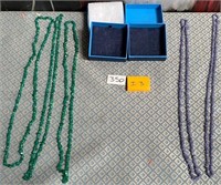 351 - LOT OF 5 NECKLACES (I3)
