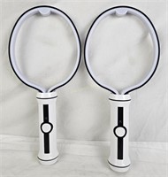 Pair Of Virtual Space Pong Rackets