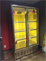 Réfrigérateur à deux portes vitrées Foster
