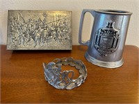 Pewter and Silverplate Lot