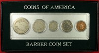 Coins of America U.S. Barber Coin Set
