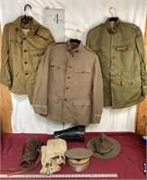 Lot of Vintage US Military Uniforms and More