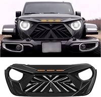 Seven Sparta Front Grill With 3 Amber Led Lights C