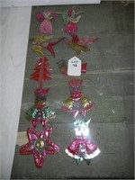 ASSORTED METAL ORNAMENTS