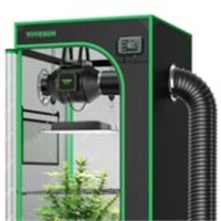 Smart Grow Tent Kit Giy-se-22 2x2, 1-plant Complet